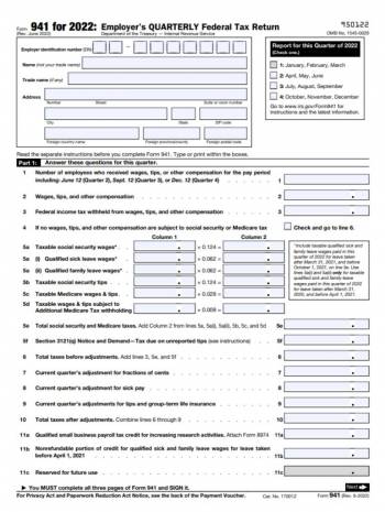 940 Form 2022 Printable 📝 Federal Tax Form 940 Schedule A to Print ...